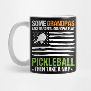 Funny Grandpa Pickleball,Father's Day Racquetball Sport fan Mug